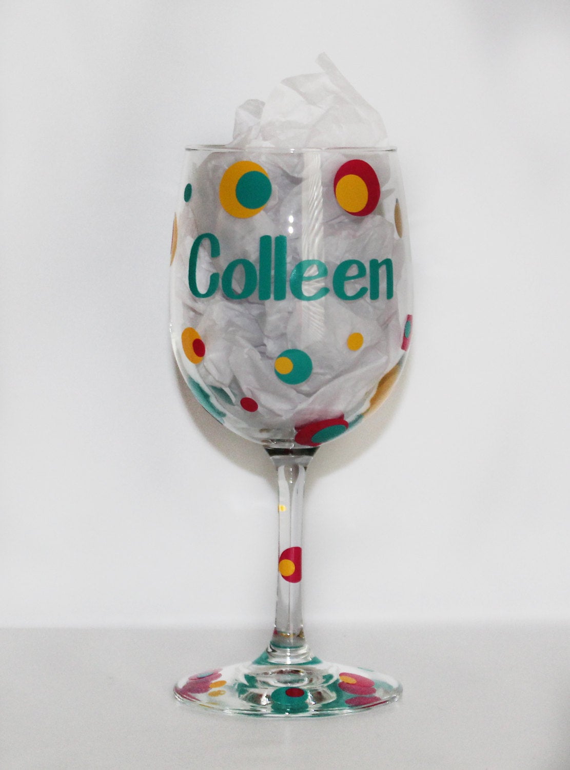 Personalized Wine Glass - Birthday Gift - Wine Lover - Sister - Friend - Bachelorette - Wedding - Celebration - Special Occasion - Party