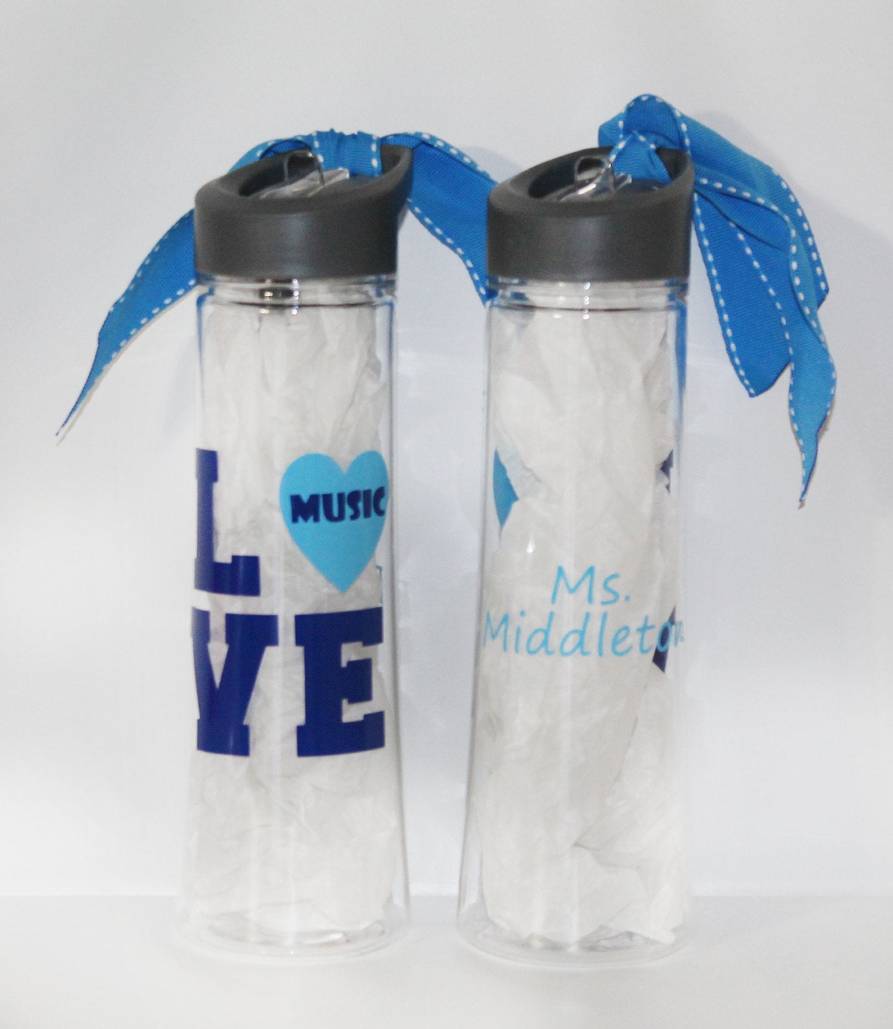 Personalized "LOVE" Occupation Waterbottle - Drink - Travel - Preschool - Teacher - Appreciation - Thank you Gift - End of Year - Student