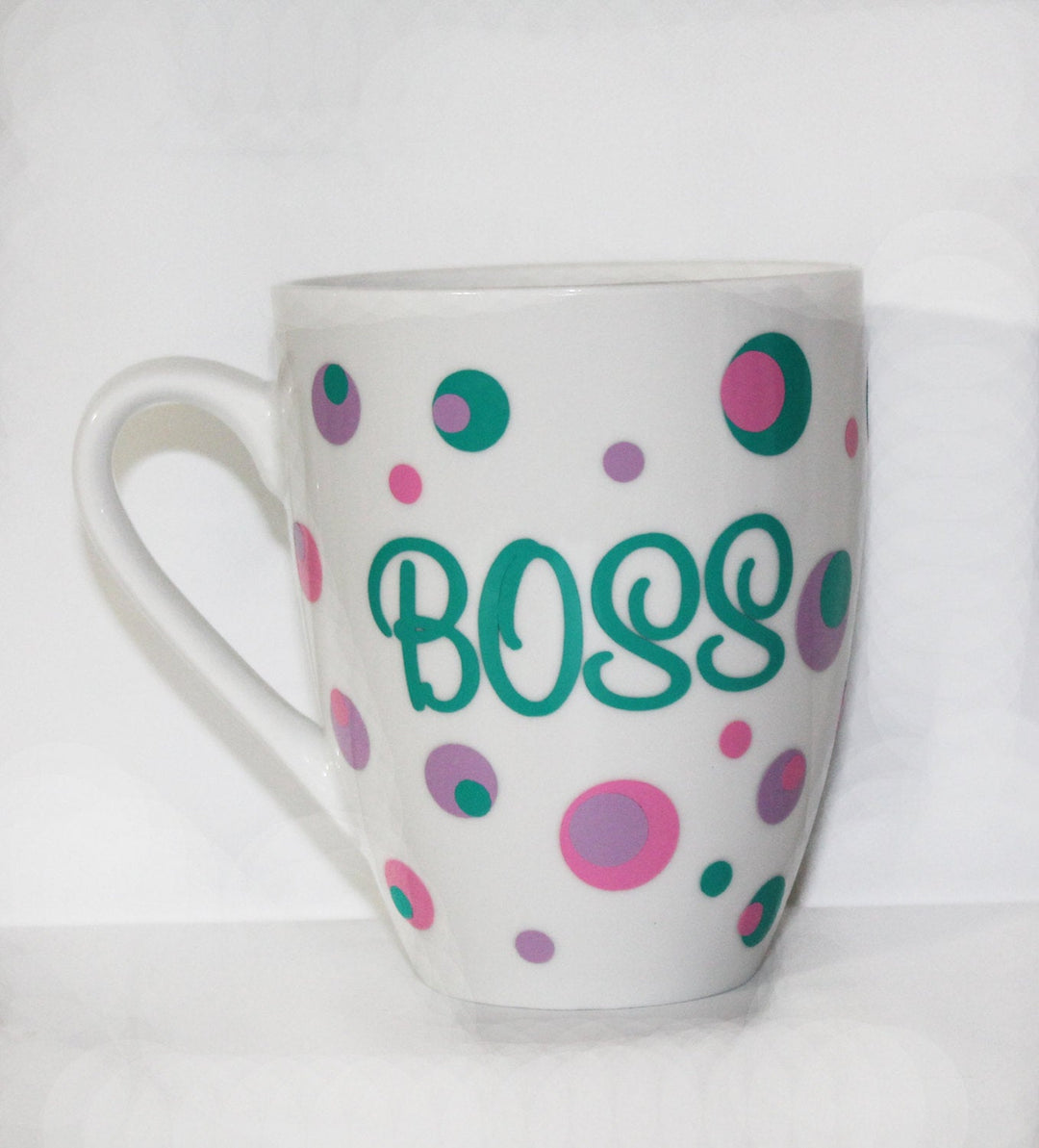 Boss" Ceramic Mug - Gift - Birthday - Mom - Thank You - Coffee - Tea - Hot Beverage - Husband - Wife - Friend - Workplace