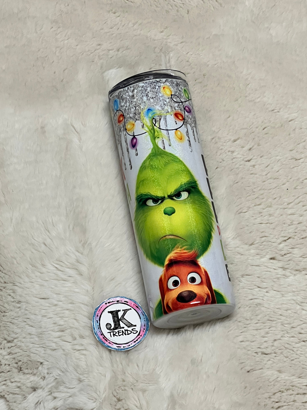Grinch Hate Hate Hate Double Hate 20oz Stainless Steel Tumbler