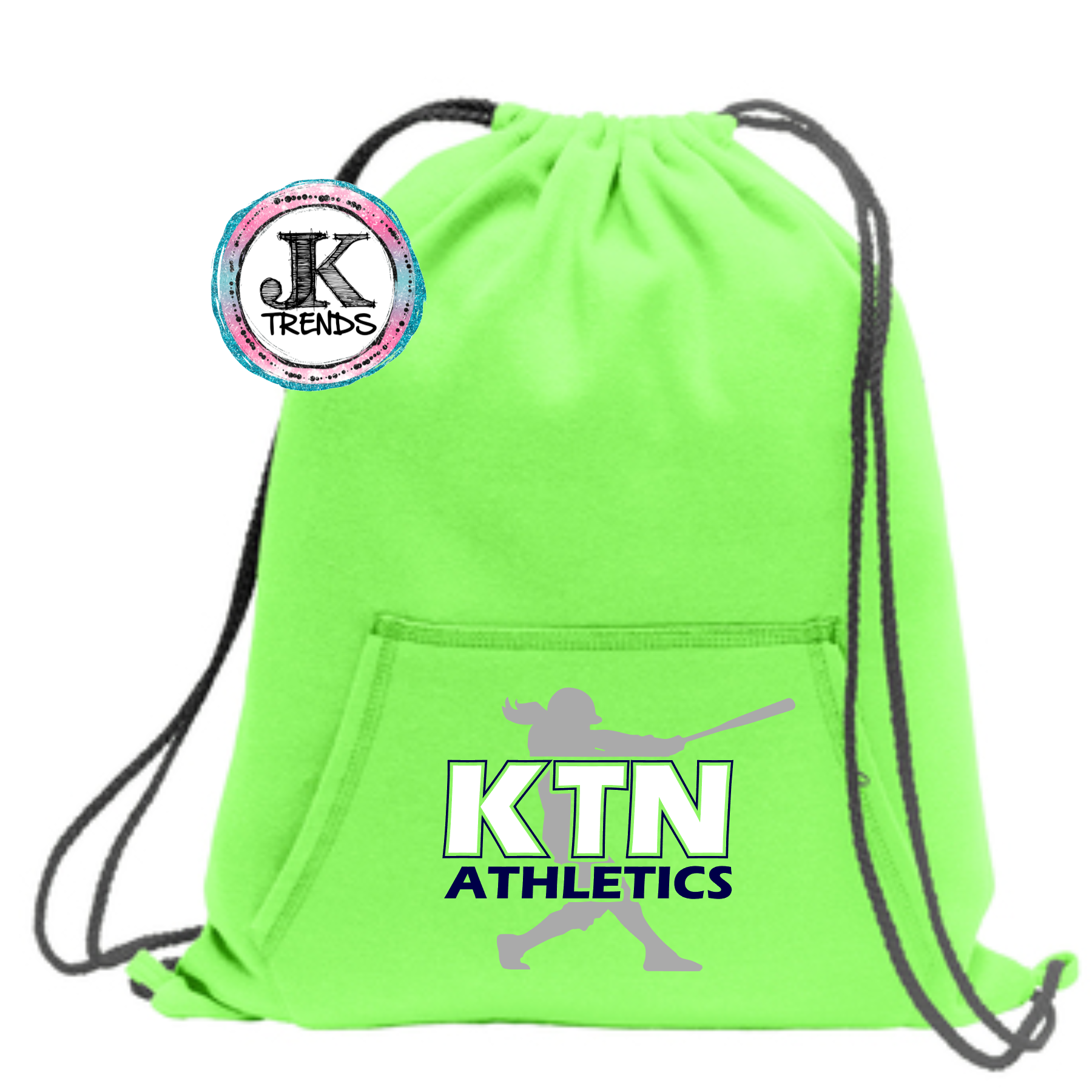 KTN Softball Hoodie Cinch Bag