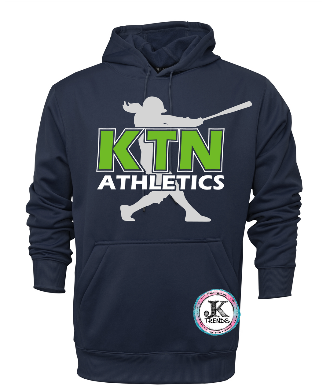 KTN Athletics Softball Performance Pullover Hooded Sweatshirt