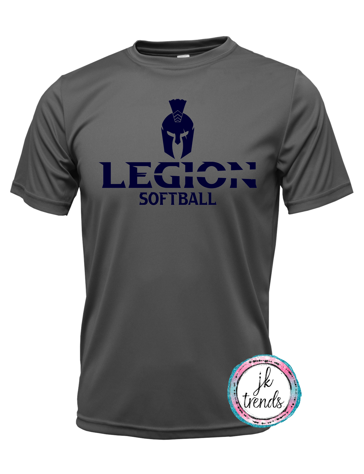 Legion Softball Performance Youth & Adult Crew Short Sleeve Shirt