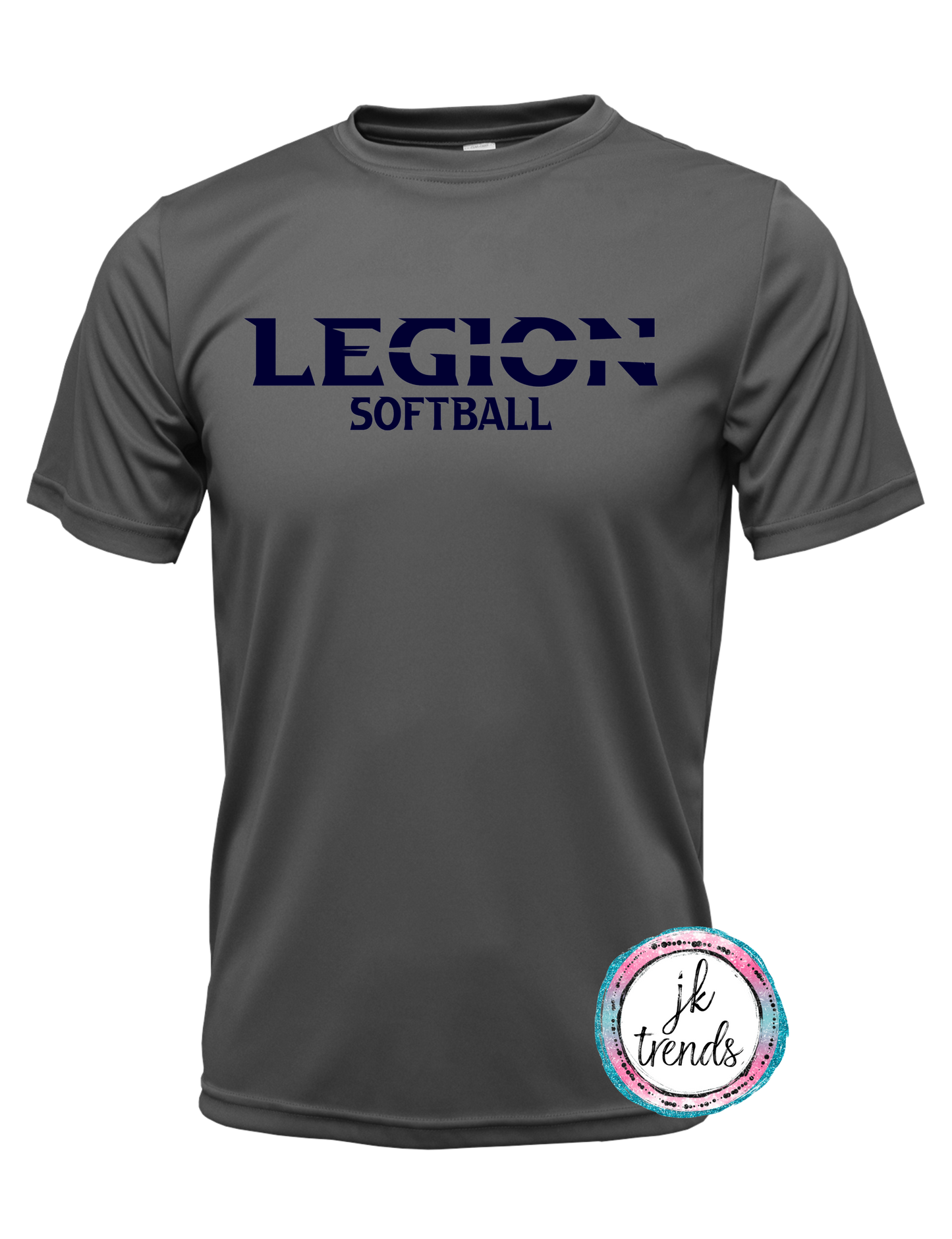 Legion Softball Performance Youth & Adult Crew Short Sleeve Shirt