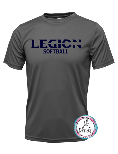 Legion Softball Performance Youth & Adult Crew Short Sleeve Shirt