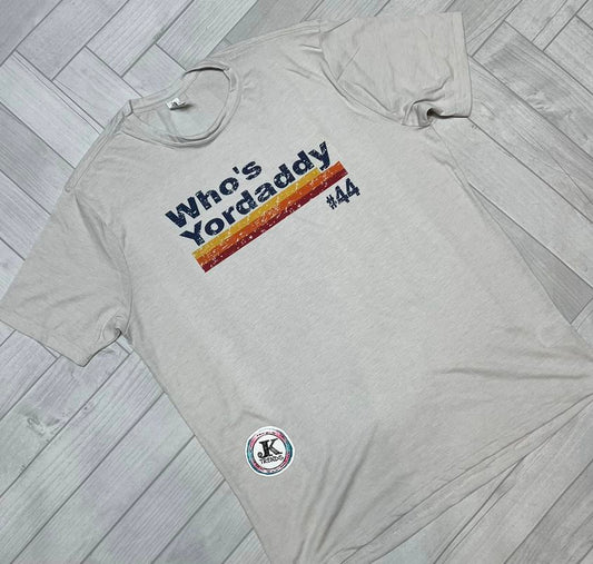 Who's Yordaddy Astros Unisex Crew Neck