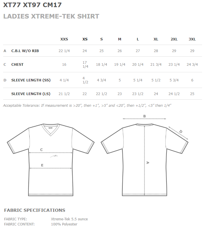 Legion Softball Ladies Performance V-Neck Long Sleeve Shirt
