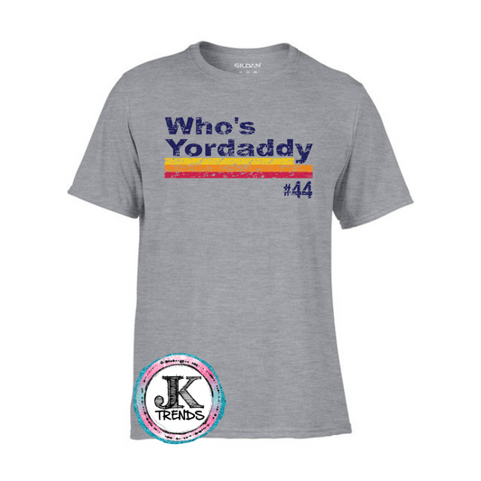 Who's Yordaddy Astros Unisex Crew Neck